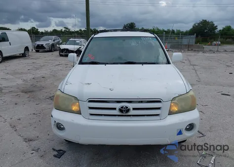 2006 Toyota Highlander V6 z USA, uszkodzony, nr VIN JTEGP21A260104183